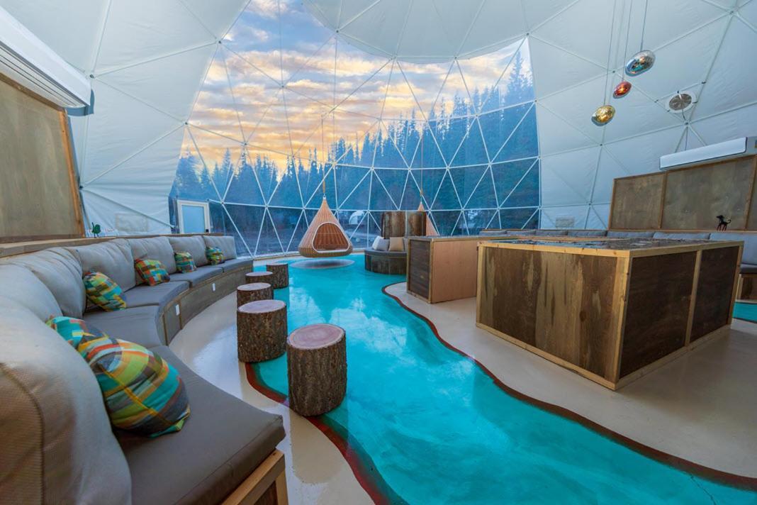 Clear Sky Resorts Glacier - Luxury Sky Domes Pinnacle Exterior foto