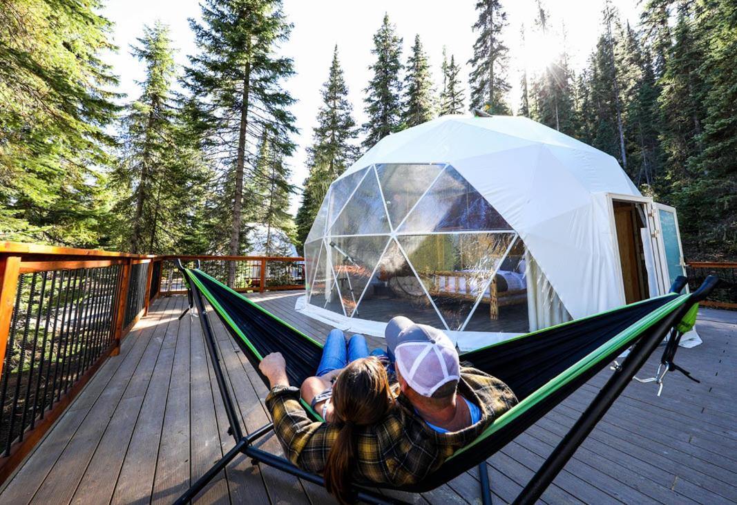 Clear Sky Resorts Glacier - Luxury Sky Domes Pinnacle Exterior foto